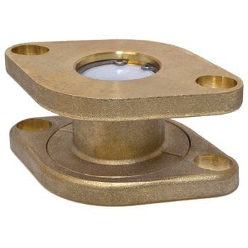 1-1/2"  Thru 2" Isolator Double Flange Check Valve - Fittings N' Valves