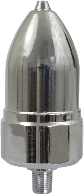 1/8" Straight Hoffman Style Steam Air Vent; Heat Regulator Float Type Valve; Straight Mount; NPT; Chrome Plated Steel