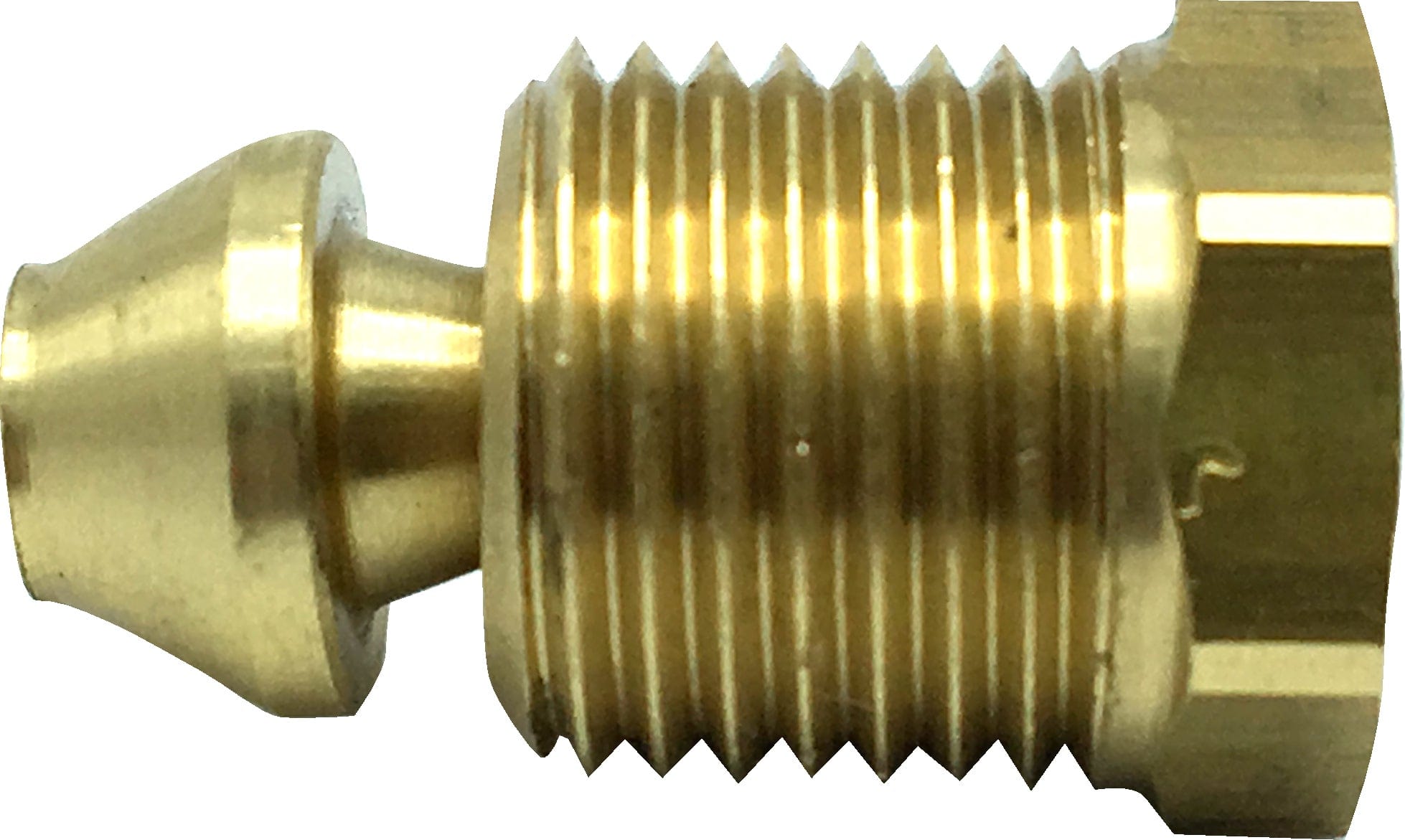 1/4" x 1/8" Reducing Brass Pilot Nut