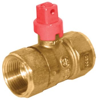 1" IPS Gas Ball Valve W/Square Head