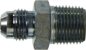 1-1/16- 12" X 3/4" MJIC X MNPT ST ADPT HYDRAULIC ADAPTER - Fittings N' Valves