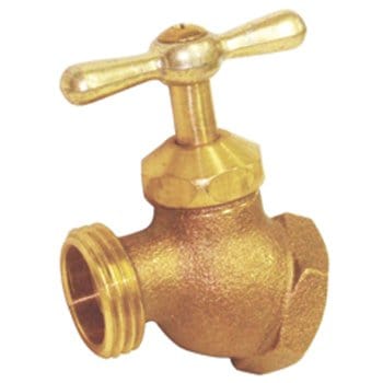 3/4" FIP x Hose No Kink Brass Hose Bibb