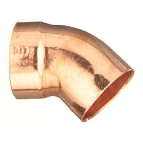 1-1/2" DWV FTG x C Copper 45° Street Elbow