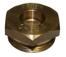 Prier Bushing Nut for new style C-132 & C-133 - Fittings N' Valves