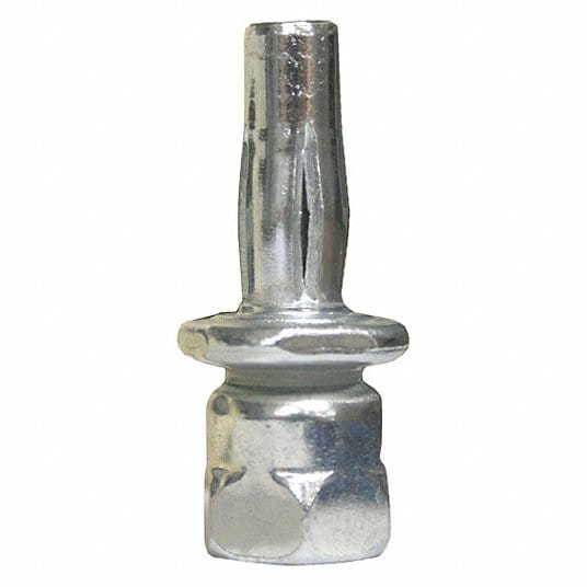 Vertical Rod Hanger for Steel, 3/8-16 Rod Size, Zinc Climaseal, 25 PK