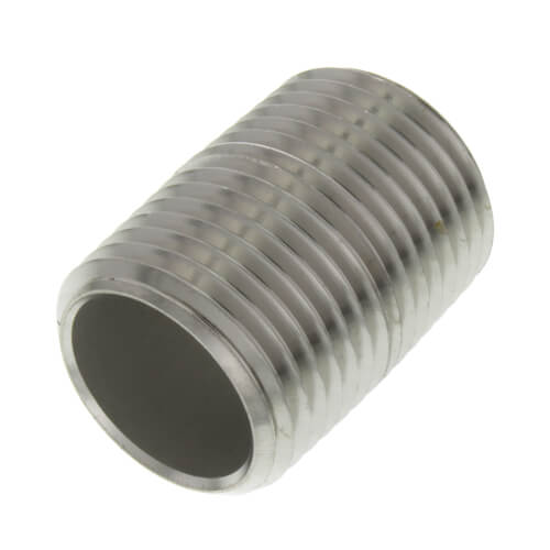 3/4" x Close  Chrome Plated Brass Nipple