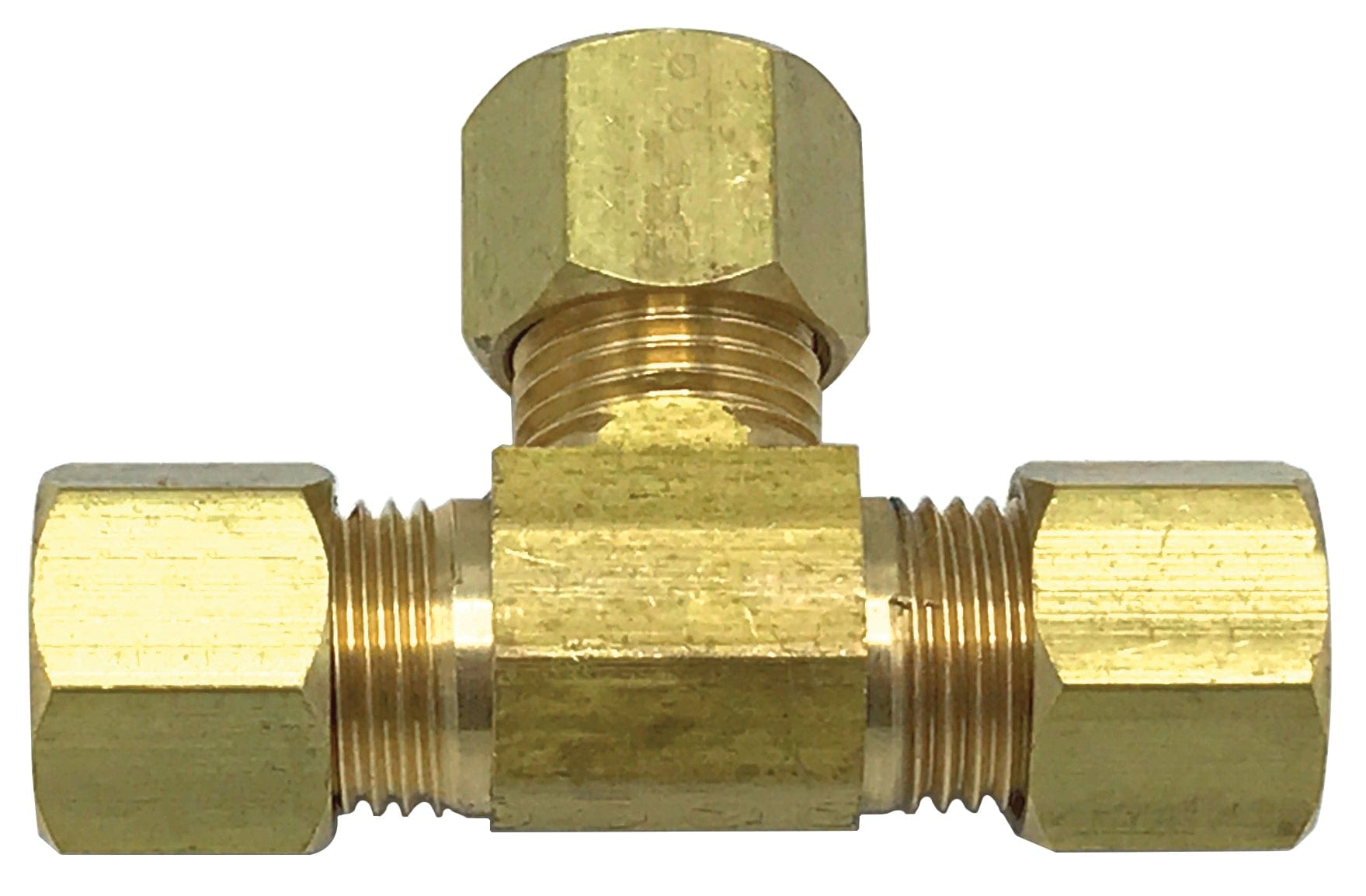 1/4" OD Compression Tee (Lead-Free)