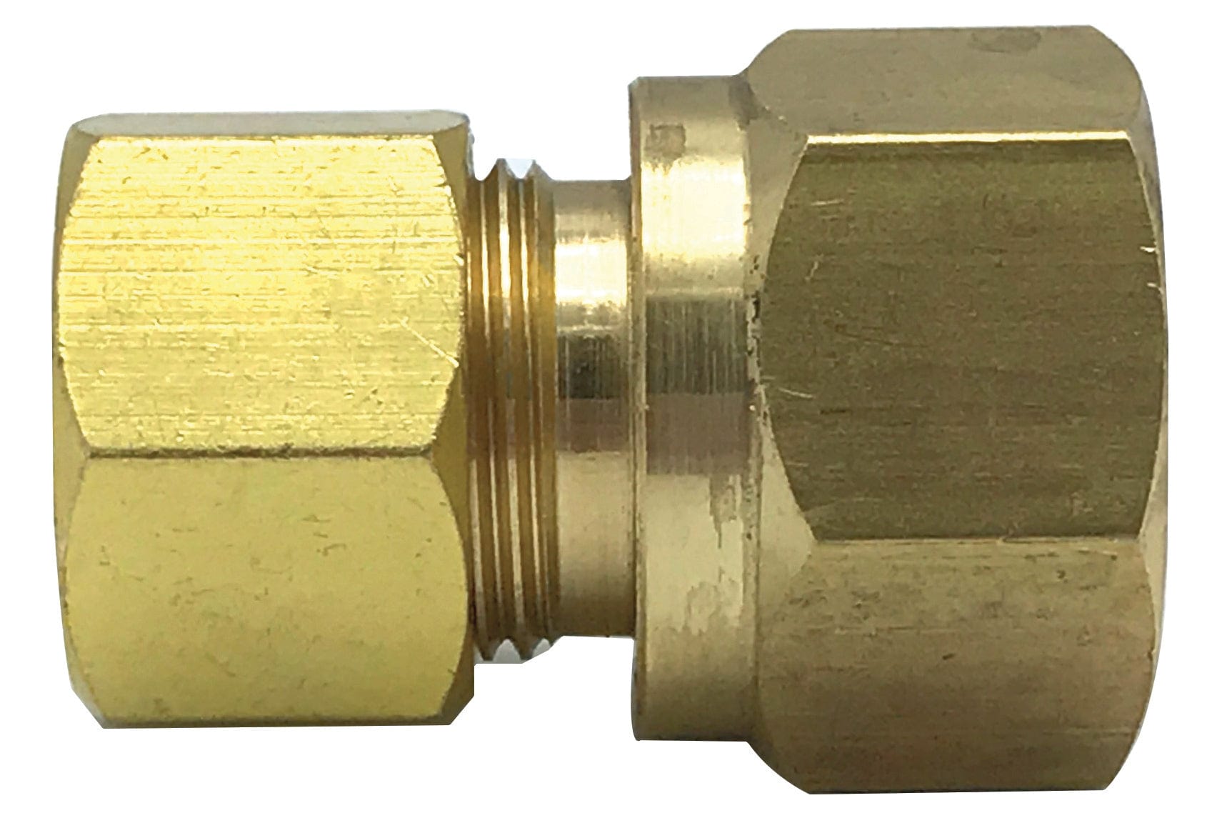 1/2" OD x 3/8" #66 Compression x FIP Adapter (Lead-Free)