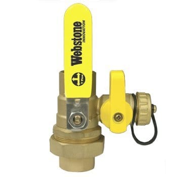 1" IPS Lead Free Union Ball Drain - Fittings N' Valves