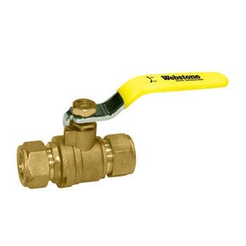 1" Comp Full Port Brass Ball Valve
