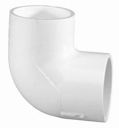 1-1/4" PVC Schedule 40 90° Elbow SLIP x SLIP