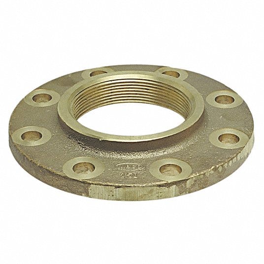 4" Brass Companion  Flange - 8 Hole