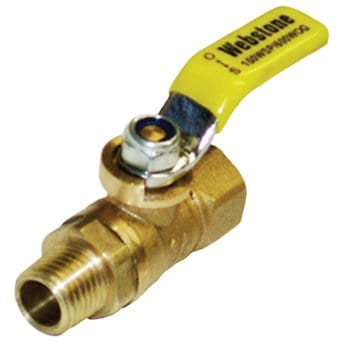 1/4" IPS Full Port Brass Ball Valve