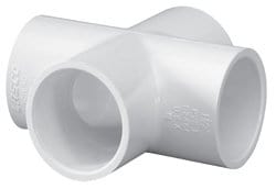 1-1/2" PVC Schedule 40 Cross