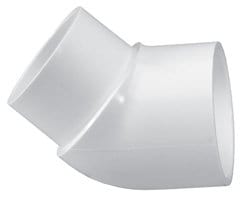 2-1/2" Elbow 45° SP x SLIP