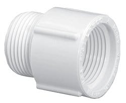 3/4" PVC Schedule 40 Riser Extender MPT x FPT - Fittings N' Valves
