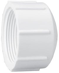 2 1/2" PVC Schedule 40 Cap - Fittings N' Valves