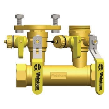 1-1/4" FIP Run x 1-1/4" Hydro-Core Left - Fittings N' Valves