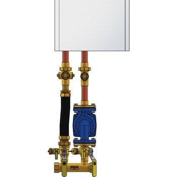 1-1/4" FIP Complete NBP Kit - Wall Hung - Fittings N' Valves