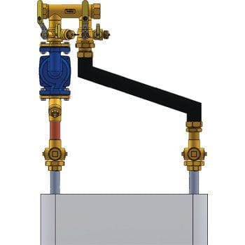 1-1/2" FIP Complete NBP Kit - Floor/Top - Fittings N' Valves