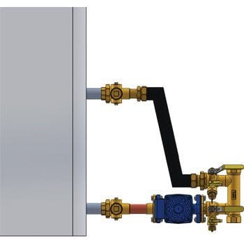 1-1/2" FIP Complete NBP Kit - Wall Hung - Fittings N' Valves