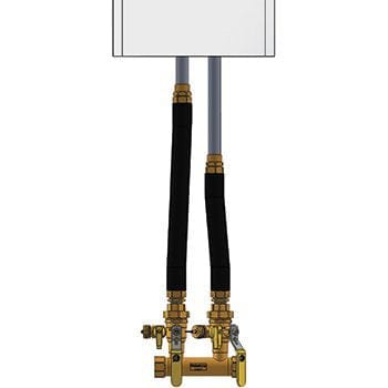 1-1/4" FIP Complete NBP Kit - Wall Hung Integral - Fittings N' Valves