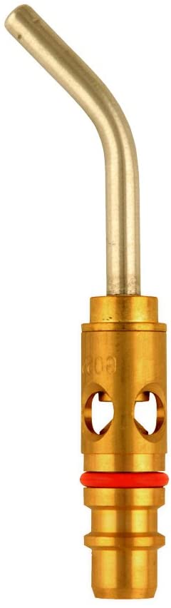 Goss 1/2" GA-2 Acetylene Tip with hot turbine flame, x-small, snap-in style - Fittings N' Valves