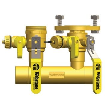1-1/2" SWT Run x 1" Hydro-Core Right - Fittings N' Valves