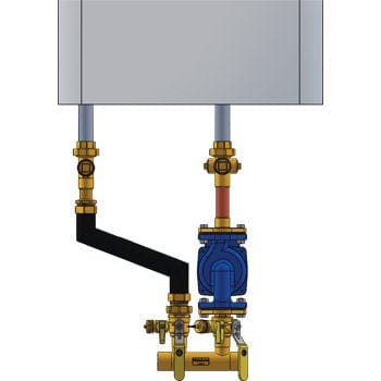 1-1/4" SWT Complete NBP Kit - Wall Hung - Fittings N' Valves