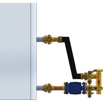 1-1/2" SWT Complete NBP Kit - Wall Hung - Fittings N' Valves