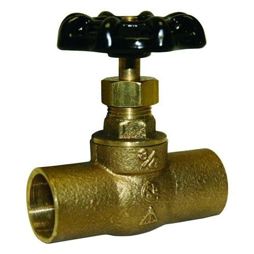 3/4"  Straight Globe Sweat Globe Valve (Lead Free)