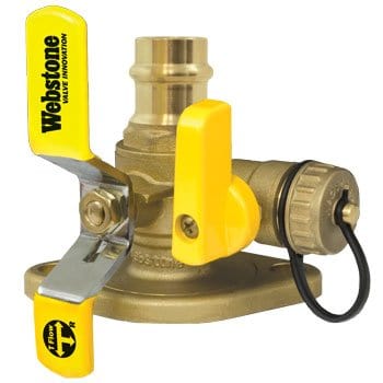 1-1/4" Press x Flange Isolator W/Multi-Function Drain & Rotating Flange - Fittings N' Valves
