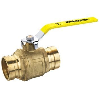 2-1/2" Press Lead Free Full Port Brass Ball Valve