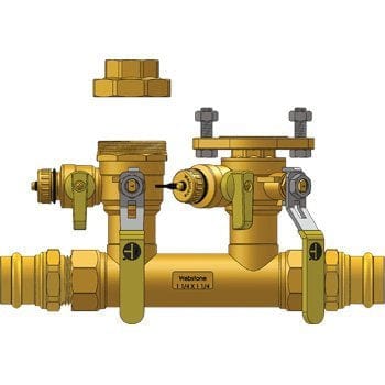 1-1/4" Press Run x 1-1/4" Hydro-Core Right Kit - Fittings N' Valves