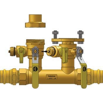 1-1/4" Press Run x 1-1/4" Hydro-Core Right Kit - Fittings N' Valves