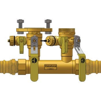 1-1/4" Press Run x 1" Hydro-Core Left - Fittings N' Valves