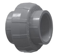 1" Slip x FPT Union (O-Ring Type)