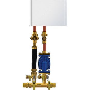 1-1/4" FIP Complete NBP Kit - Wall Hung - Fittings N' Valves