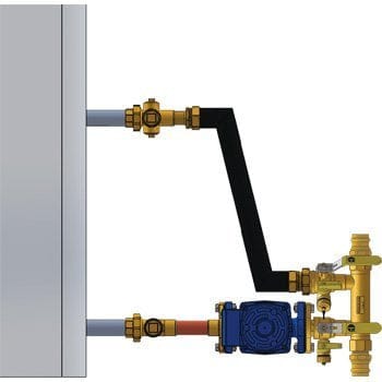 1-1/4" Press Complete NBP Kit - Wall Hung - Fittings N' Valves