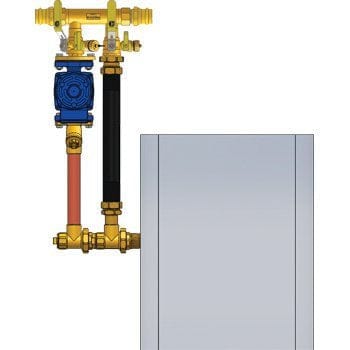 1-1/2" FIP Complete NBP Kit - Floor Standing/Side Mount - Fittings N' Valves