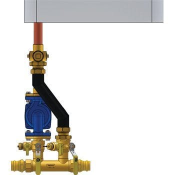 1-1/2" MIP Complete NBP Kit - Wall Hung - Fittings N' Valves