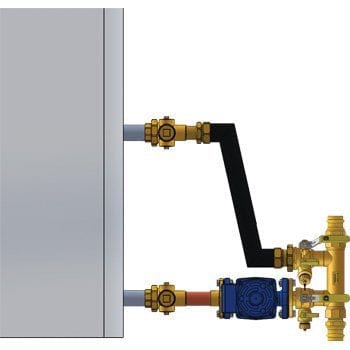 1-1/2" FIP Complete NBP Kit - Wall Hung - Fittings N' Valves