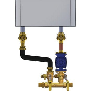 1-1/2" FIP Complete NBP Kit - Wall Hung - Fittings N' Valves