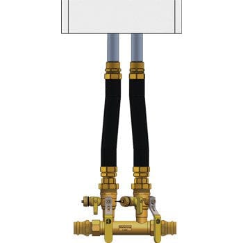 1-1/4" SWT Complete NBP Kit - Wall Hung Integral - Fittings N' Valves