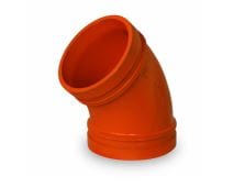 2" Grooved 45 Elbow Short Radius