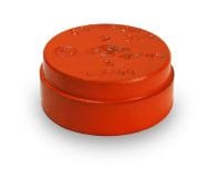4" Grooved Cap