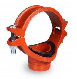 2" x 1-1/2" Grooved Mechanical Tee