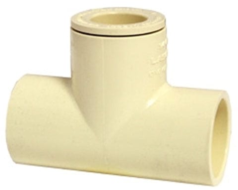 1" X 1" X 1/2" CTS CPVC Tee - Fittings N' Valves