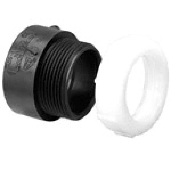 ABS Female Trap Adapter - Hub x SJ - 1-1/4" - Fittings N' Valves