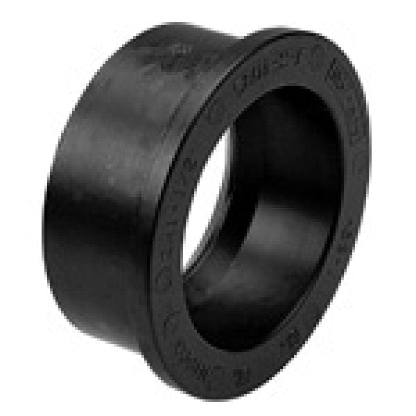 ABS Flush Bushing - Spigot x Hub - 3" x 2" - Fittings N' Valves